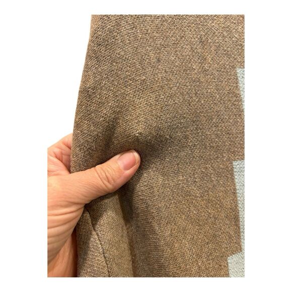 Tasha Polizzi Women Sweater OS Cardigan Open Front Southwestern Aztec Stripe - Picture 6 of 6